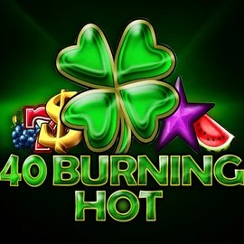40 Burning Hot logo by Amusnet Interactive at GoldRun Casino40 Burning Hot