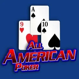 Official Table Games logo: All American Poker by RTG (Reel Time Gaming) at GoldRun Casino