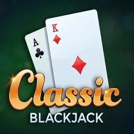 Classic Blackjack slot icon by Red Tiger Gaming, available at GoldRun Casino