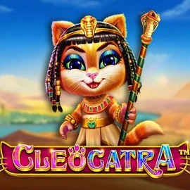 Official Slots logo: Cleocatra by Pragmatic Play at GoldRun Casino