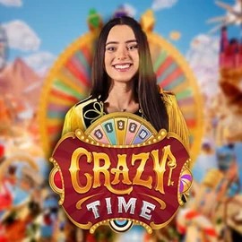Crazy Time casino game by Evolution – featured logo at GoldRun Casino