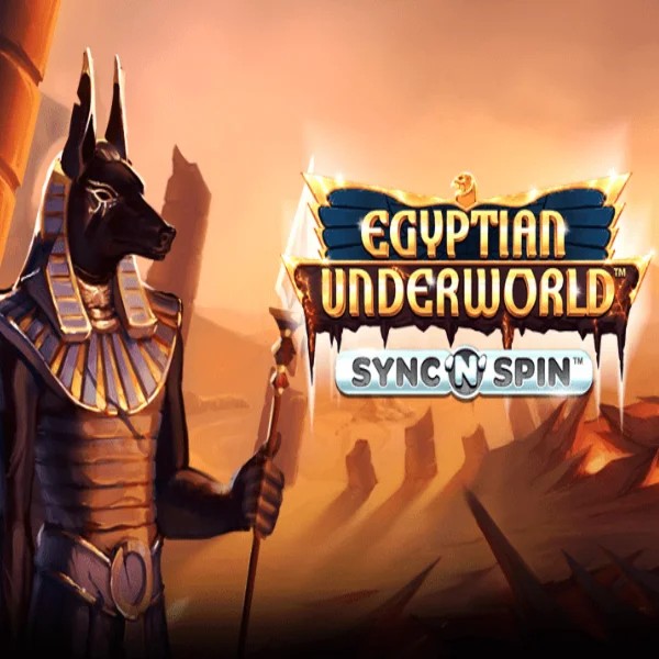 Egyptian Underworld casino game by Greentube – featured logo at GoldRun Casino
