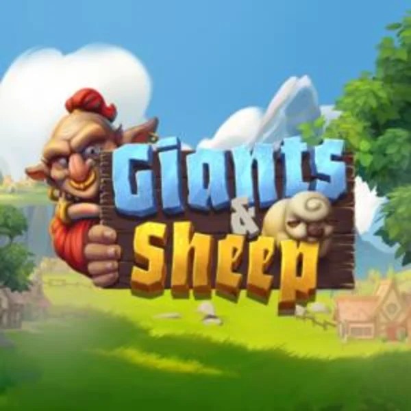 Giants and Sheep logo by Relax Gaming at GoldRun Casino