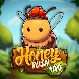 Honey Rush 100 slot visual from Play'n GO available on abinigold.com