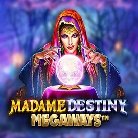 Madame Destiny Megaways casino game by Pragmatic Play – featured logo at GoldRun Casino
