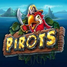 Pirots logo by ELK Studios at GoldRun CasinoPirots