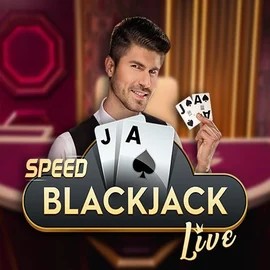 Live Casino logo of Speed Blackjack from Pragmatic Play at GoldRun Casino