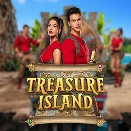 Treasure Island logo by Pragmatic Play at GoldRun Casino