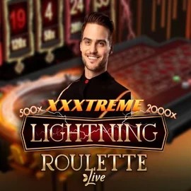 XXXtreme Lightning Roulette slot icon by Evolution, available at GoldRun Casino